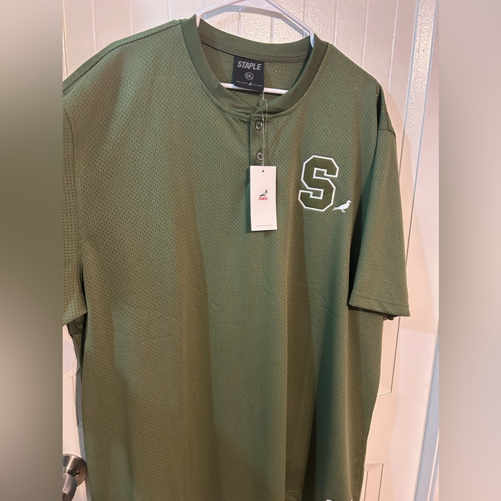 Staple olive color jersey